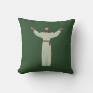 Coussin Embrassez Jésus - Jeter l'oreiller dans Hunter Gre