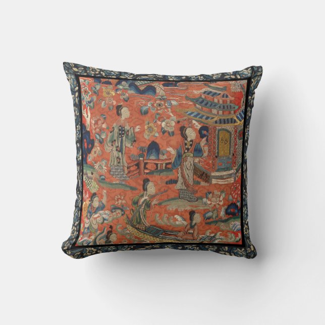 Coussin Embroderie Cìxiù Épouse (Recto)