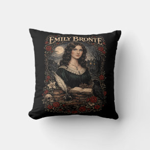 Coussin Emily Brontë