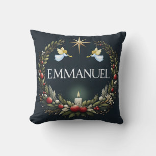 Coussin Emmanuel Christmas angels