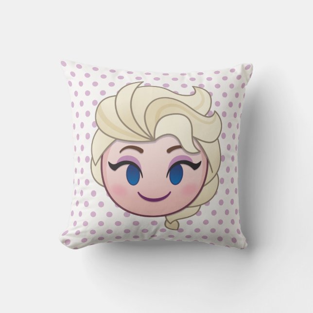 Coussin Emoji gelé| Elsa (Recto)