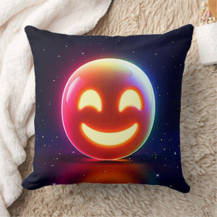 Coussin Emoji Orb Joyeux
