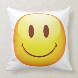 Coussin Émoticône heureuse