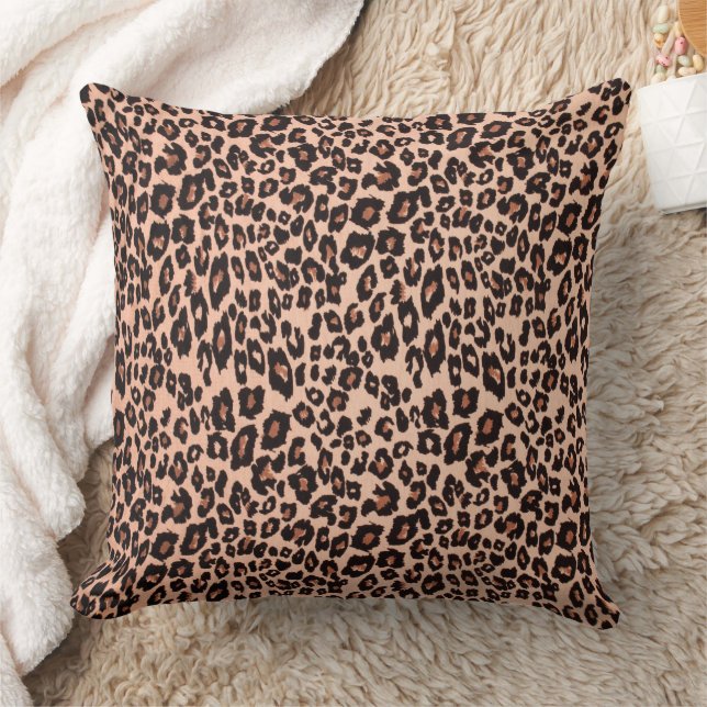 Coussin Empreinte de léopard (Couverture)