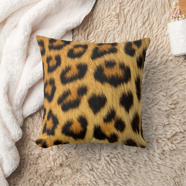 Coussin Empreinte de léopard (Couverture)