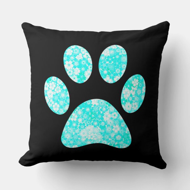 Coussin Empreinte de patte (Recto)