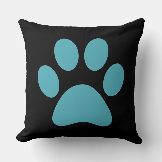Coussin Empreinte de patte   (Recto)
