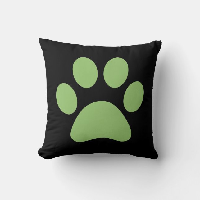Coussin Empreinte de patte   (Recto)