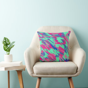 Coussin En attente de l'impression Abstraite printemps