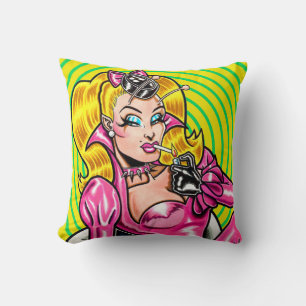 Coussin en caoutchouc Vana DeVinyl™/Pretty in Pink