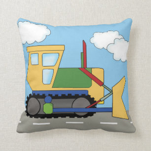 Coussin en construction de camion de bouteur