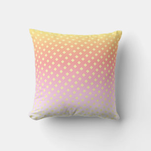 Coussin en diamants blancs jaunes dorés mignons