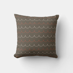 Coussin en forme de coquille Saint-Jacques Blush,