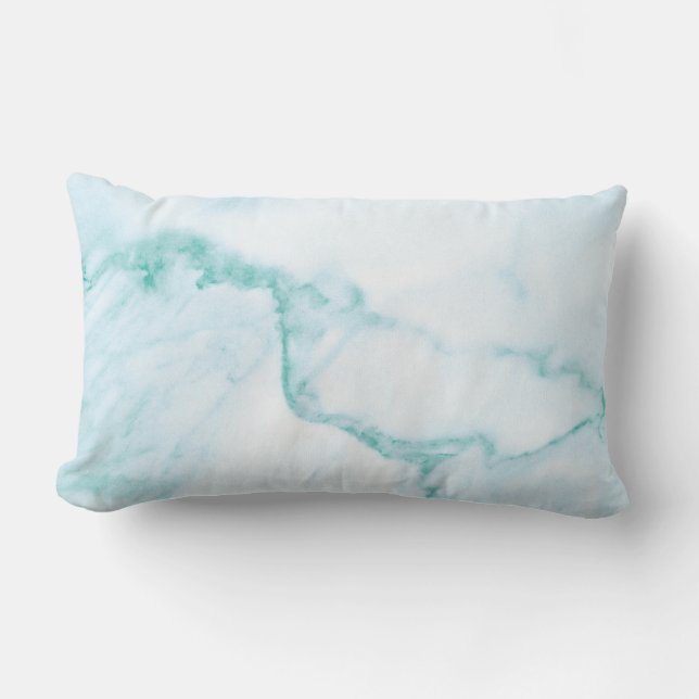 Coussin en marbre turquoise (Recto)