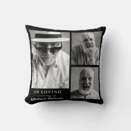 Coussin En mémoire d'amour Grand-père Funeral Memorial coe