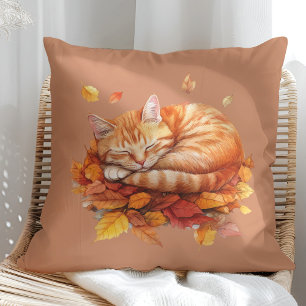 Coussin en terre cuite de gingembre couché
