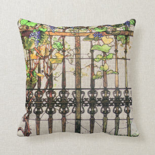 Coussin en verre souillé