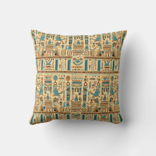 Coussin Enchanter l'Egypte ancienne Élégance intemporelle