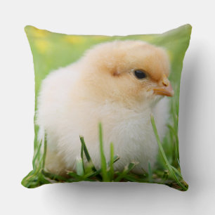 Coussin Enfant poussin printemps