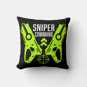 Coussin Enfants jouet arme bataille cadeau cadeau