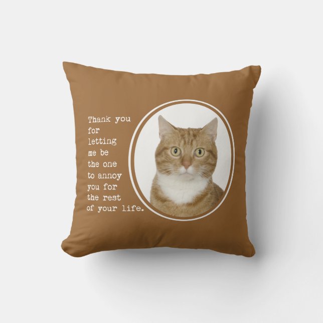 Coussin ennuyant de chat (Recto)