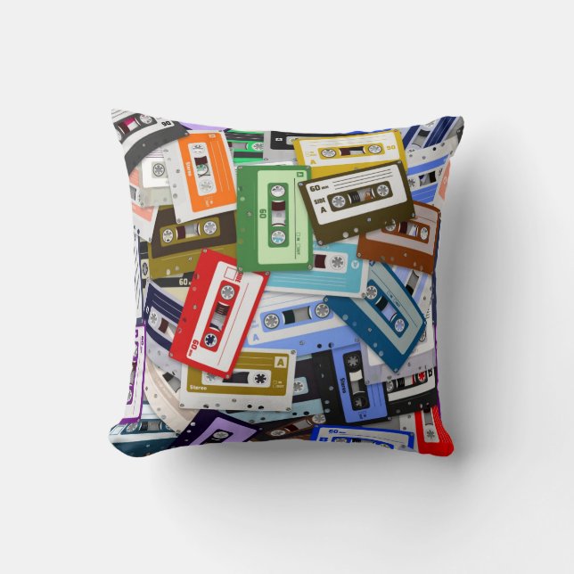 Coussin Enregistreurs à cassettes (Recto)