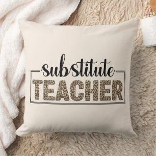 Coussin Enseignant remplaçant
