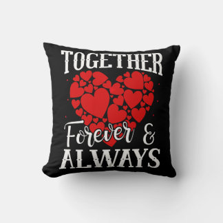 Coussin Ensemble est mon lieu préféré pour être - mignon a