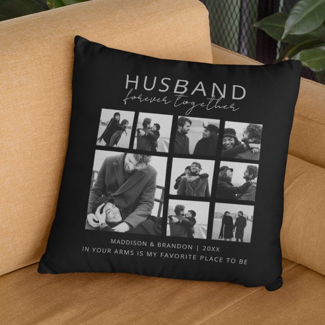 Coussin Ensemble Mari Forever Photo Collage (Créateur téléchargé)