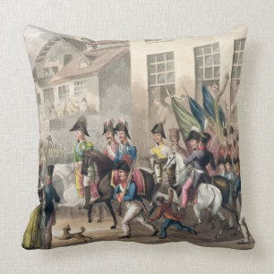 Coussin Entrée des alliés dans Paris, le 31 mars 1814