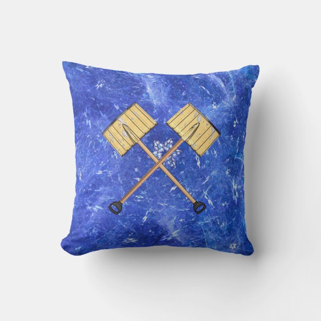 Coussin Entreprise de tournage de neige (Recto)