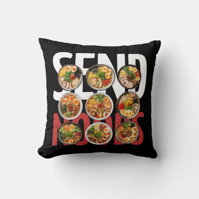 Coussin Envoyer des noeuds (Recto)