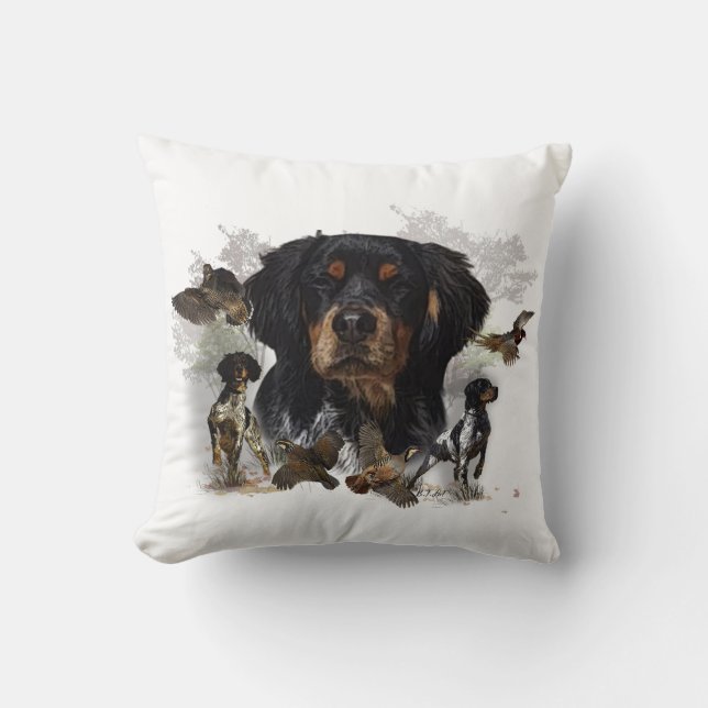 Coussin Epagneul Breton, Bretagne Espagne (Recto)