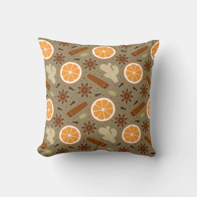 Coussin épices de Noël (Recto)