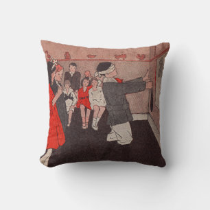 Coussin Épingler la queue Âne Vintage Enfants
