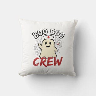 Coussin Équipage Boo Boo Halloween Infirmière Fantôme Desi