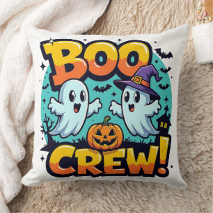 Coussin Équipage de Boo Halloween