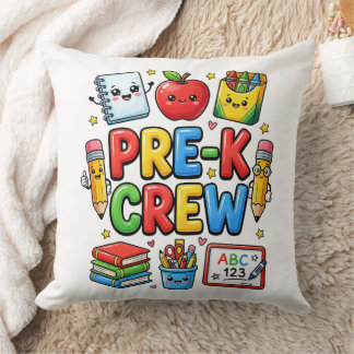 Coussin Équipage Pré-Maternelle Mignon Élève Premier Jour