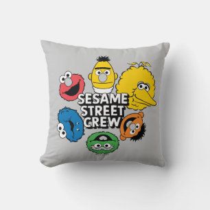 Coussin Équipe de Sesame Street