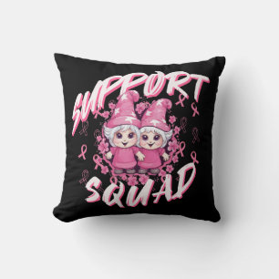 Coussin Équipe de soutien Gnome Warrior Sensibilisation au