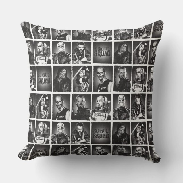 Coussin Équipe de suicide | Motif Annuaire (Recto)