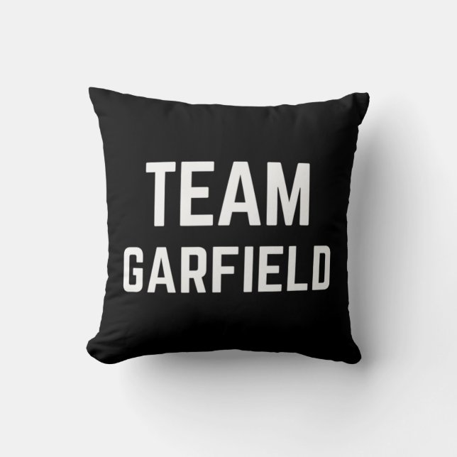 Coussin EQUIPE Garfield Friend, soutien du club de fans de (Recto)