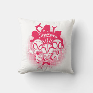 Coussin Équipe Spidey Graphique du Spidey-Sense