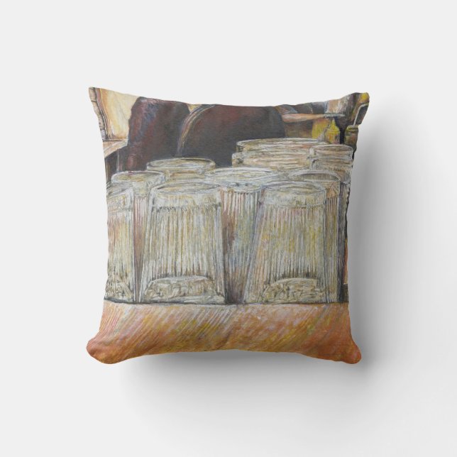 Coussin Équivalent lumineux des émotions passionnées (Recto)