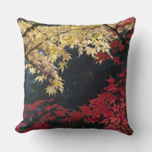 Coussin Érables en couleur d'automne