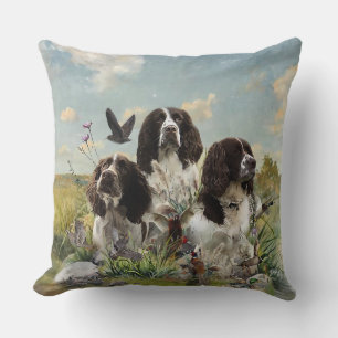 Coussin Espagnol Springer anglais, Art