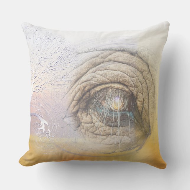Coussin Esprit de l'éléphant (Recto)