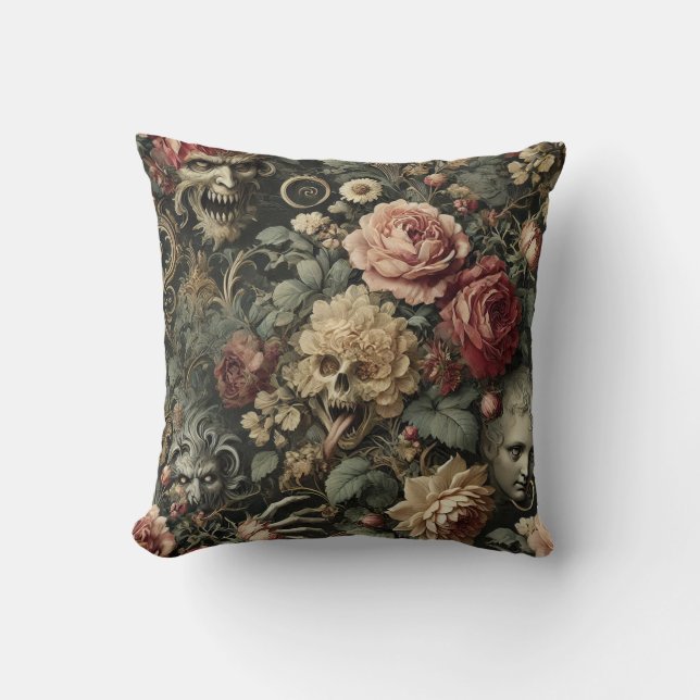 Coussin Est-Ce Tout Ce Qu'Il Y A - Gothique Victorien (Recto)