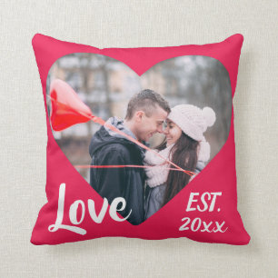 Coussin Est d'amour. Carreau de personnaliser