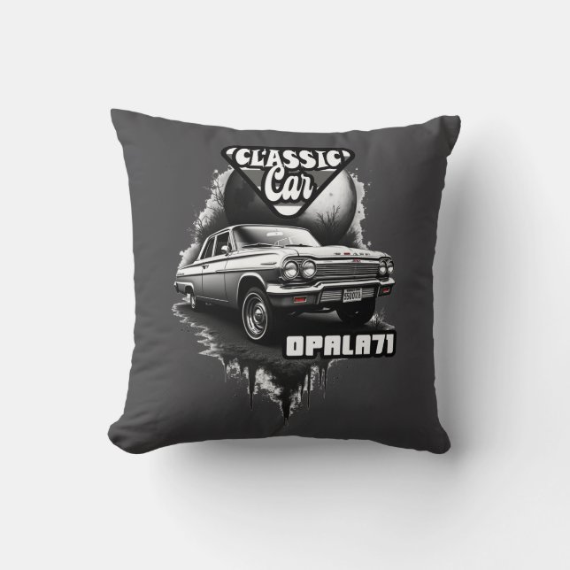 Coussin Estampa Carro - Classic Car Opala 71 - Almofada (Recto)